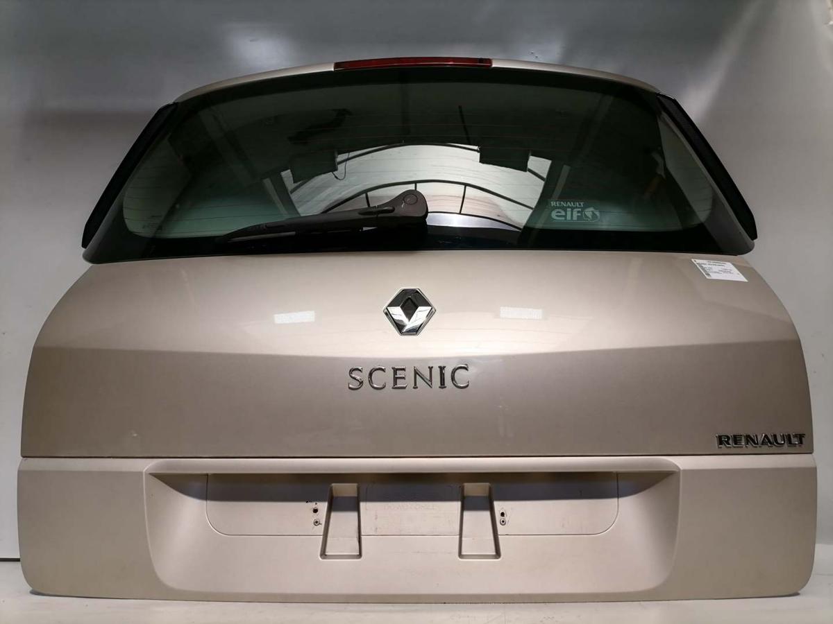 Renault Scenic 2 original Heckklappe mit Heckscheibe TED11 Dakotabeige Bj.2007